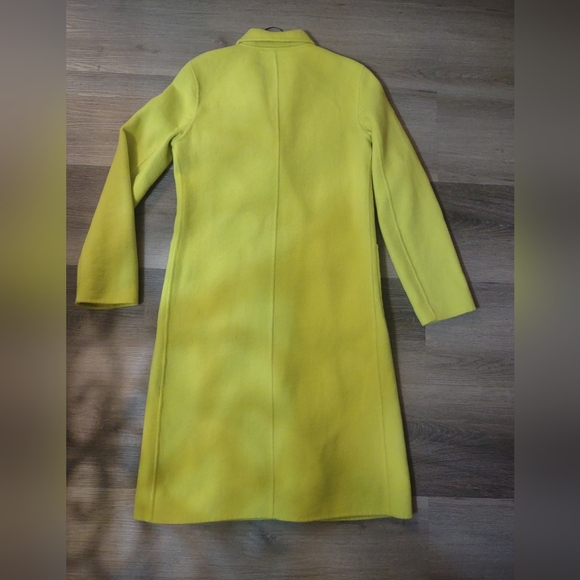 Zara Yellow Trench Coat - Picture 8 of 11